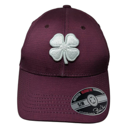 Black Clover Baseball Cap Red M Memory Fit Live Lucky Four Leaf Clover Hat