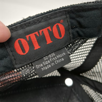 Otto Trucker Hat Gray One Size McCall Trailrunning Classic Mesh Strapback Run