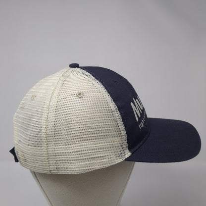 Mubea Light Efficient Global Strapback Trucker Hat Blue OS Mesh Back Vitronic
