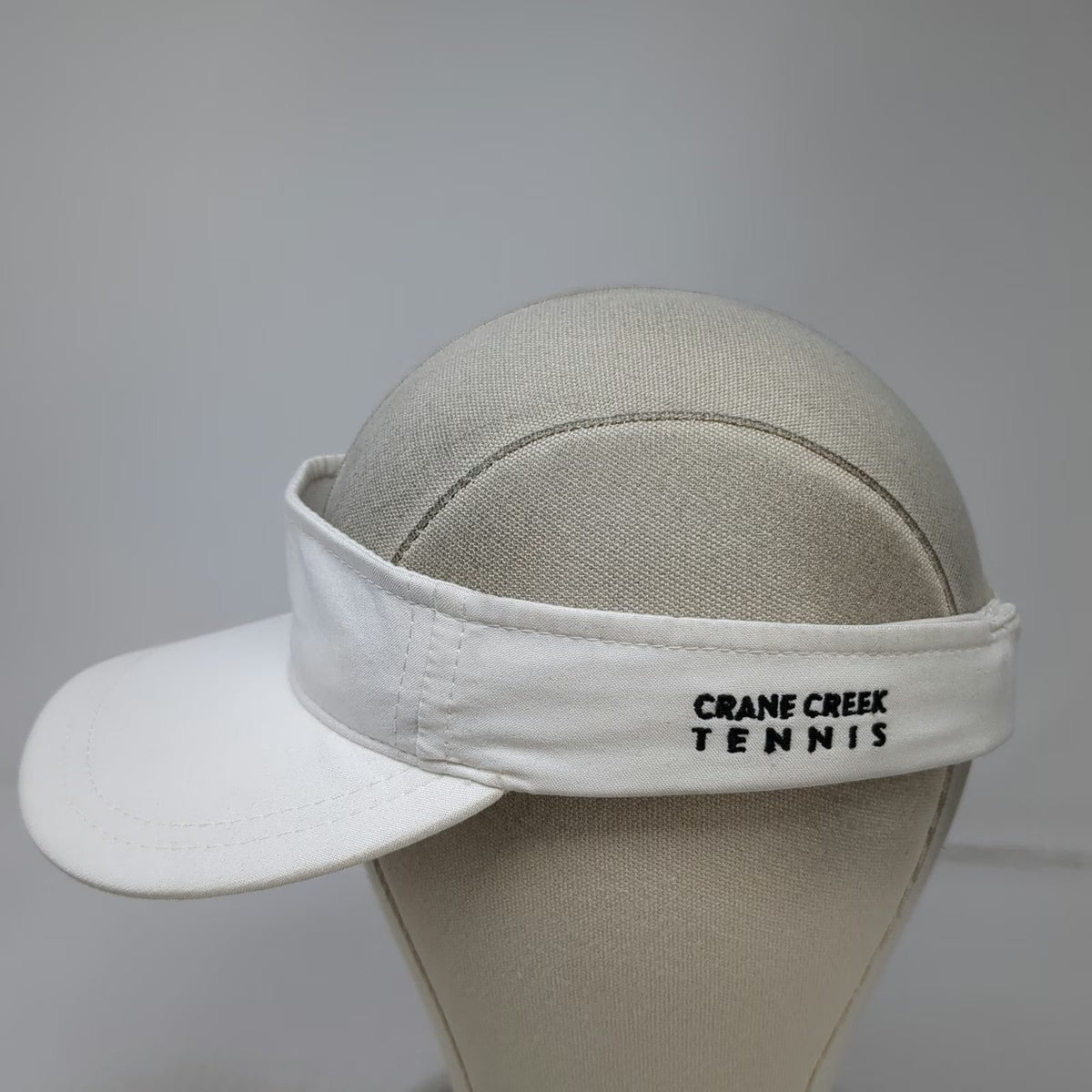 Legendary Visor White One Size Flamingo Crane Creek Tennis Strapback Golf Hat