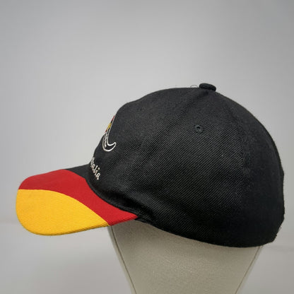 Baseball Cap Black Red Yellow One Size Australia Kangaroo Flag Strapback Hat