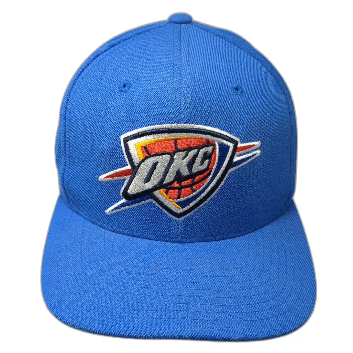 Oklahoma City Thunder NBA Mitchell & Ness Cap Blue 7 1/8 Wool Gray Underbrim