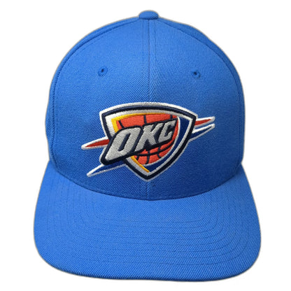 Oklahoma City Thunder NBA Mitchell & Ness Cap Blue 7 1/8 Wool Gray Underbrim