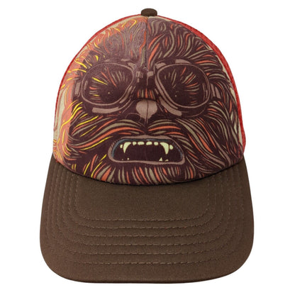 Star Wars Chewbacca Snapback Trucker Hat Multicolor OS Adjustable Mesh Back