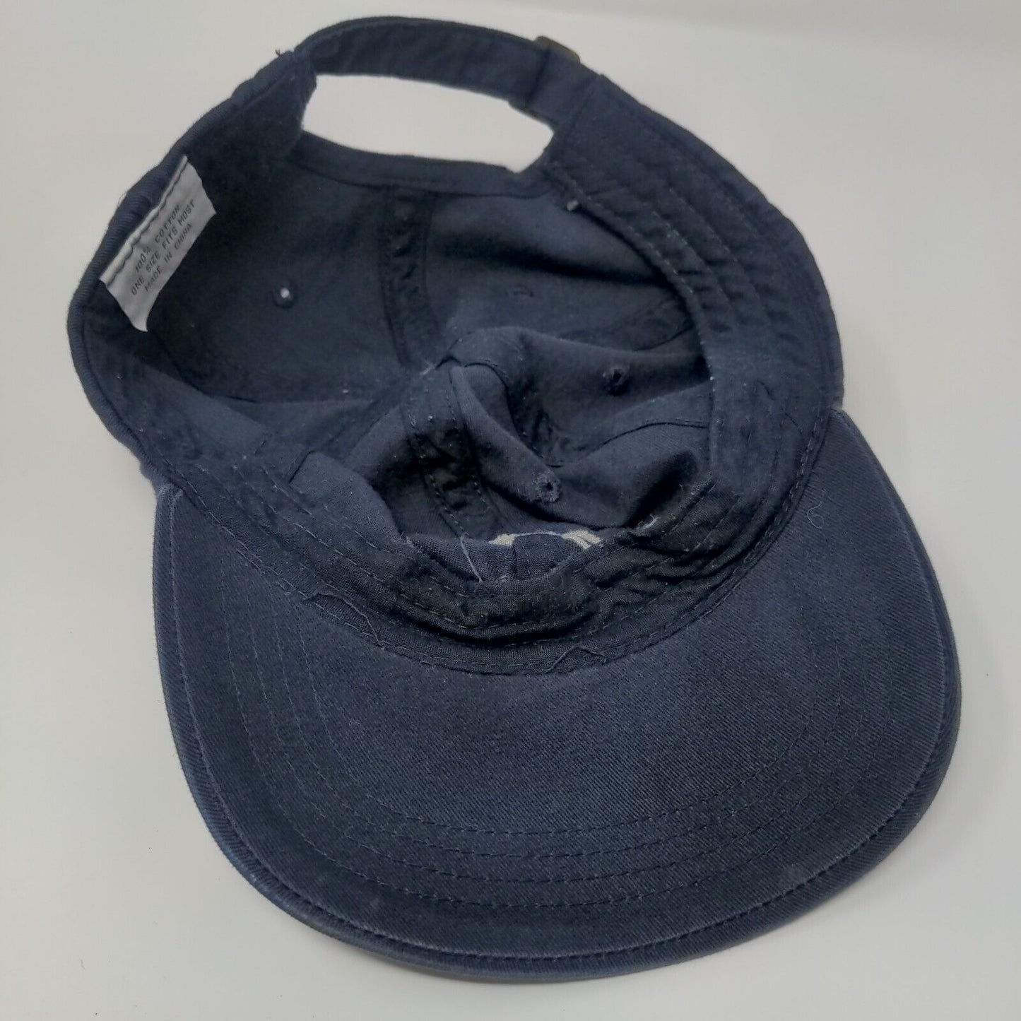 Starz Slideback Hat Blue OSFM Adjustable Embroidered 6 Panel Cotton