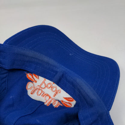 Chandler Pool Strapback Hat Blue One Size Embroidered Cap America