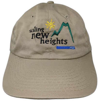 Yupoong Baseball Cap Beige One Size Scaling New Heights Mountain Sun Cotton Hat