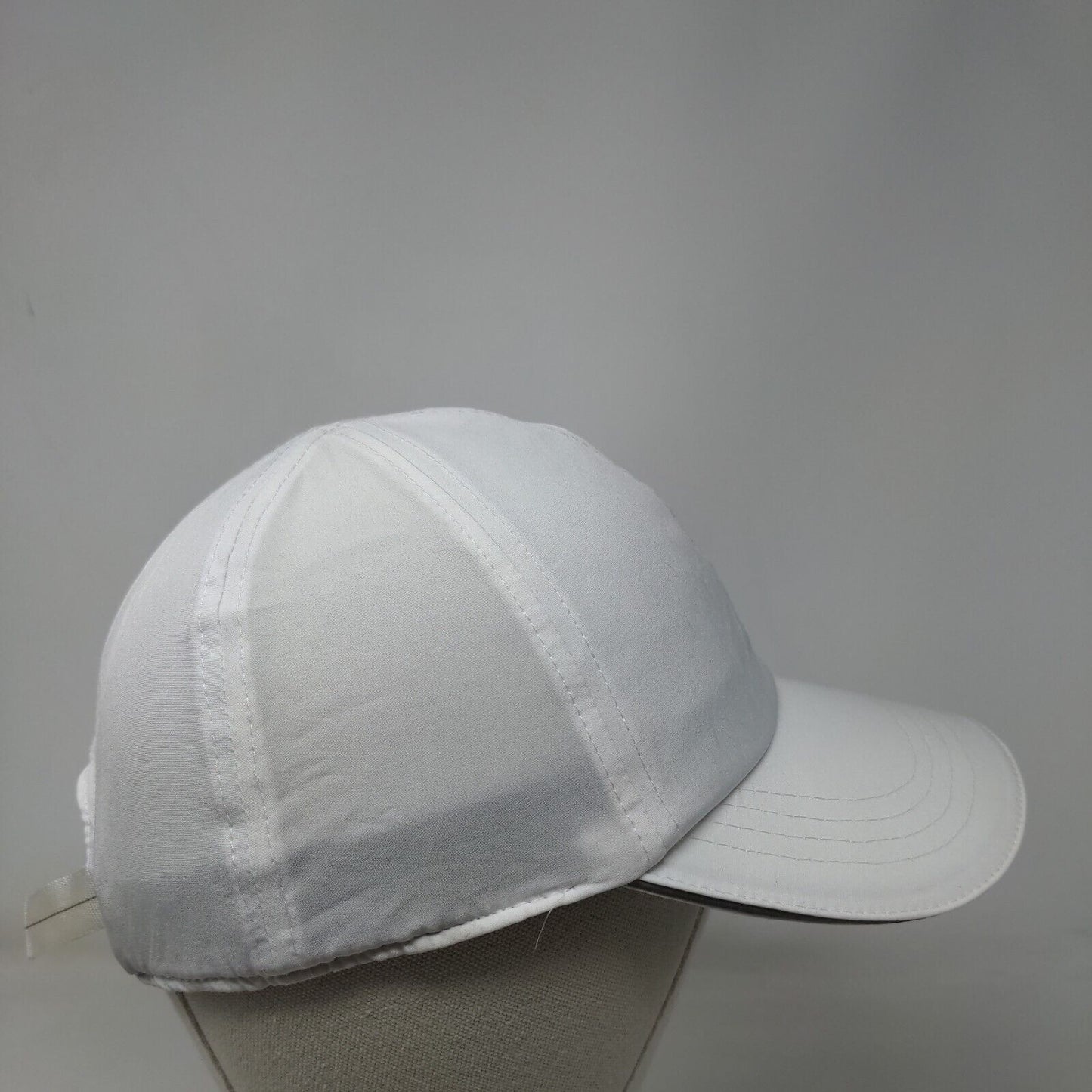 Unbranded Slideback Hat Arctic White OSFM Adjustable Solid Blank