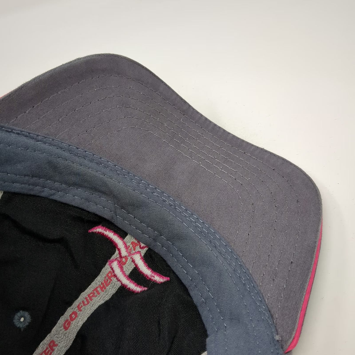 Swift Transportation Baseball Cap Gray Pink One Size Go Further Go Faster Hat