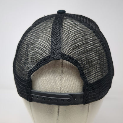 Hit Wear Trucker Hat Black One Size The Taphouse Wayne Mesh Back Snapback Cap