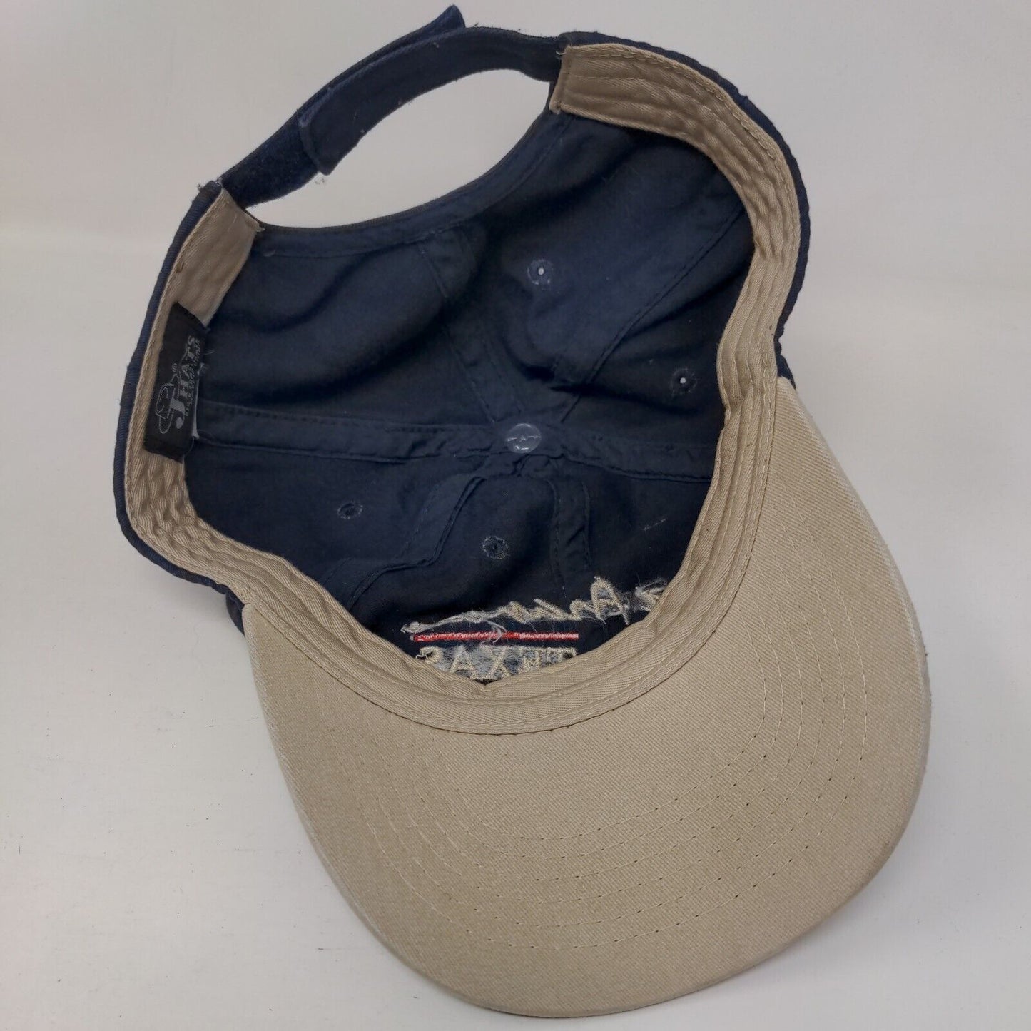 Port Aransas Texas Strapback Hat Blue One Size Embroidered Jhats