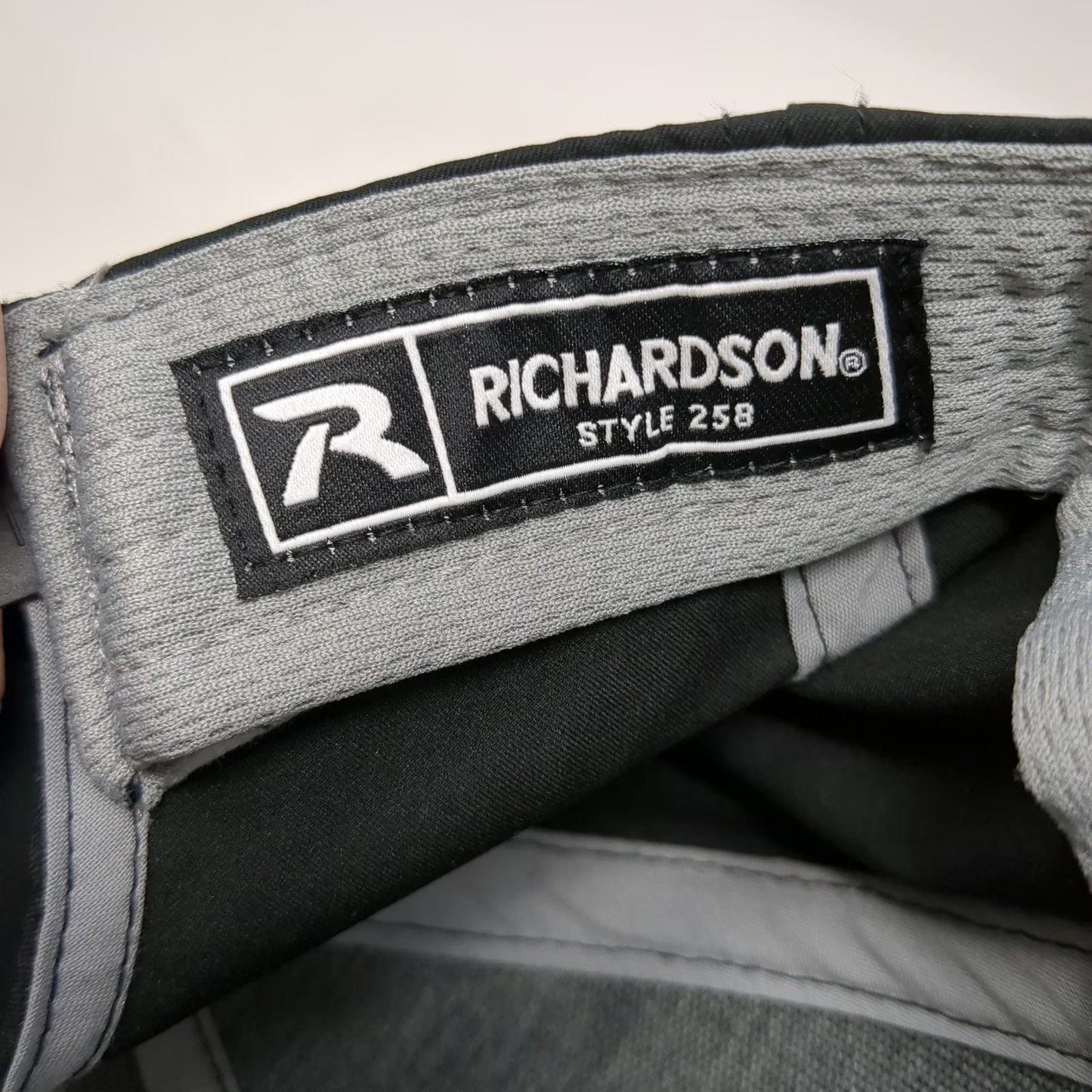 Richardson 5 Panel Hat Black One Size Midtown Ranch Logo Rope Snapback Patch