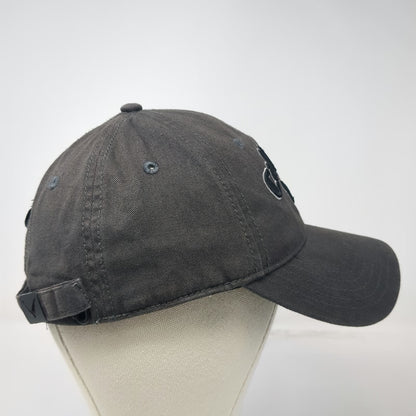 Callaway Baseball Cap Gray One Size Slideback Cotton Golf Embroidered Logo Hat