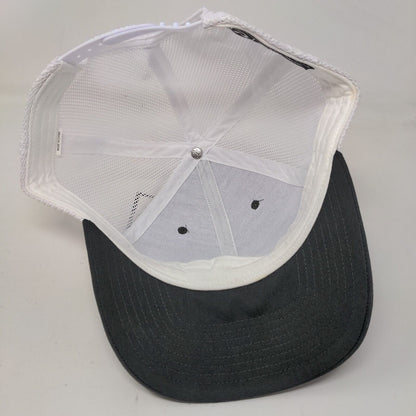 White-Tailed Deer Snapback Trucker Hat Gray OS Mesh Back W/Tags Richardson