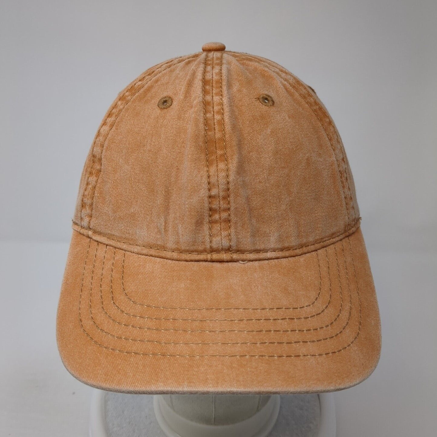Unbranded Slideback Baseball Cap Brown One Size Adjustable 6 Panel Blank