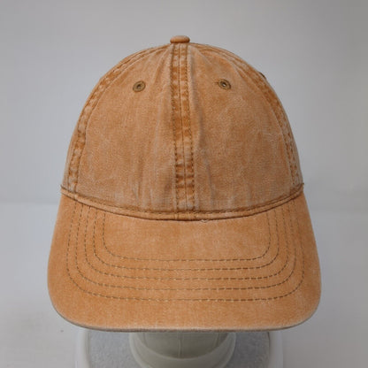 Unbranded Slideback Baseball Cap Brown One Size Adjustable 6 Panel Blank