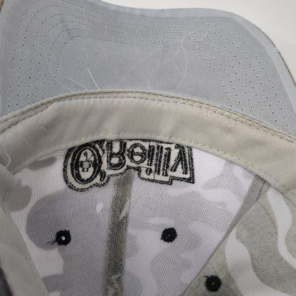 O'Reilly Auto Parts Strapback Hat Multi Camouflage One Size Embroidered