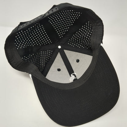 Player Pathway Snapback Rope Hat Black One Size Adjustable Embroidered