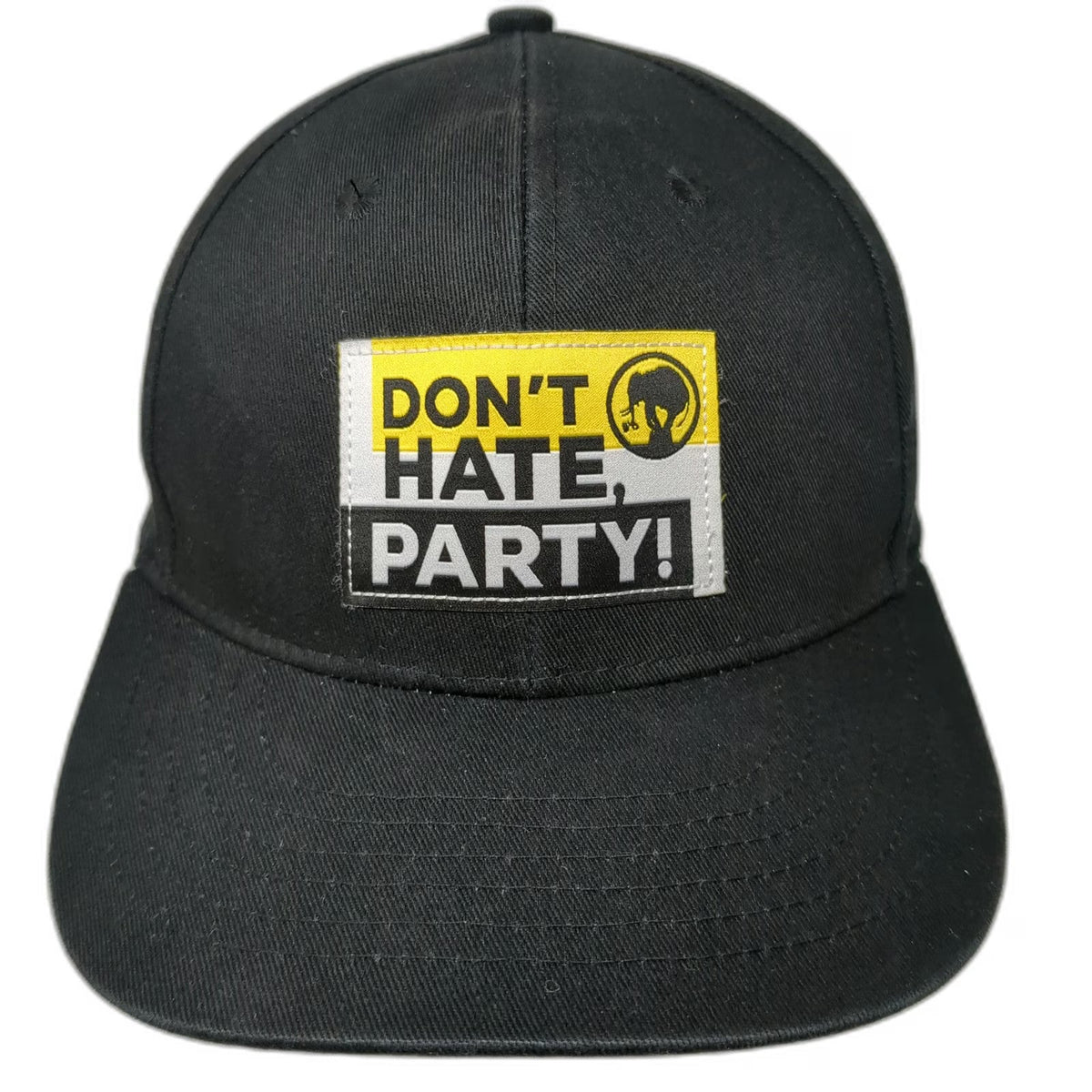 Brewery Branding Baseball Cap Black One Size Don't Hate Party Melvin Brewing Hat