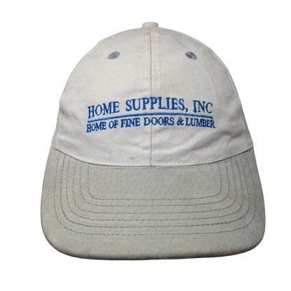 Home Supplies Inc Home of Fine Doors & Lumber Strapback Hat Multicolor One Size