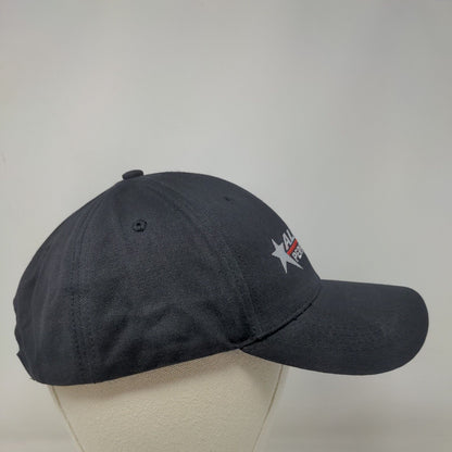 All Star Performance Strapback Hat One Size Black Embroidered Logo Martin