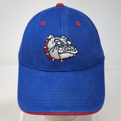 Signatures Louisiana Tech Bulldogs NCAA Blue Red OSFM Strapback Cap Hat Mascot