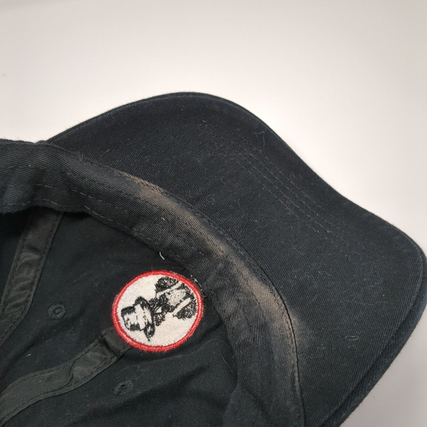 Slim Chickens Strapback Hat Black One Size Stingray Headwear 6 Panel