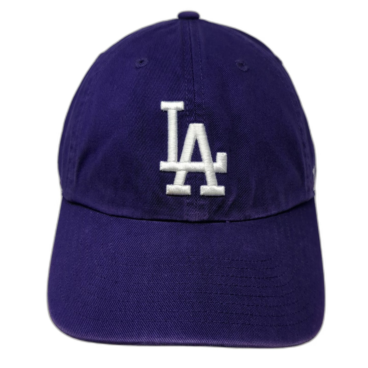 '47 Los Angeles Dodgers MLB Baseball Cap Purple One Size Embroidered Logo Hat