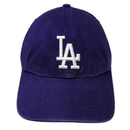 '47 Los Angeles Dodgers MLB Baseball Cap Purple One Size Embroidered Logo Hat