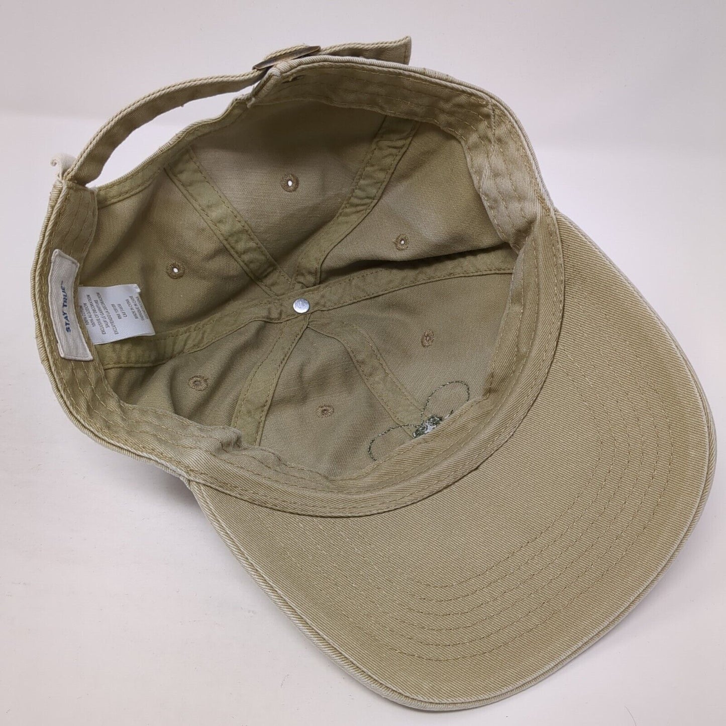 Be Kind Life is Good Slideback Baseball Cap Brown One Size Adjustable Stay True
