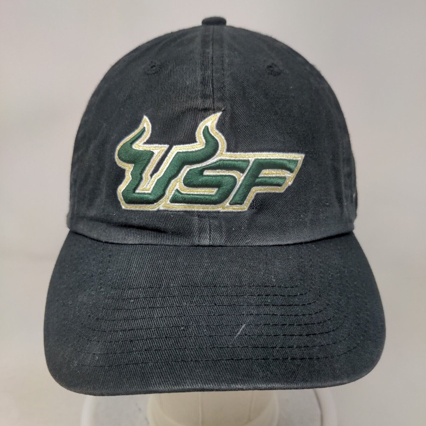 USF Bulls Slideback Hat Black OSFA Embroidered Logo '47 Brand NCASA