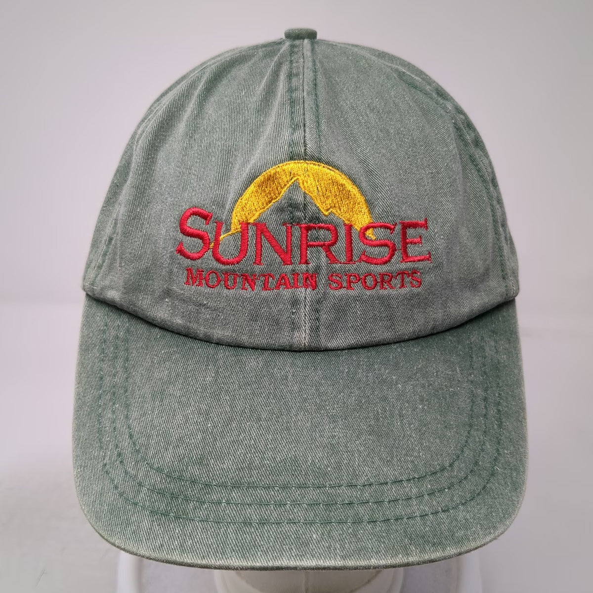 Goorin Bros Baseball Cap Green One Size Slideback Mountain Sports Embroidery Hat
