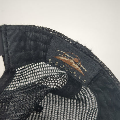 1890 Yosemite California Snapback Trucker Hat Gray One Size Adjustable Mesh Back