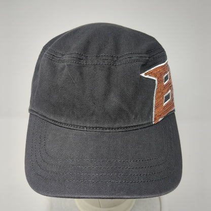 Letter B Sequin Strapback Cadet Army Cap Hat Gray One Size Richardson