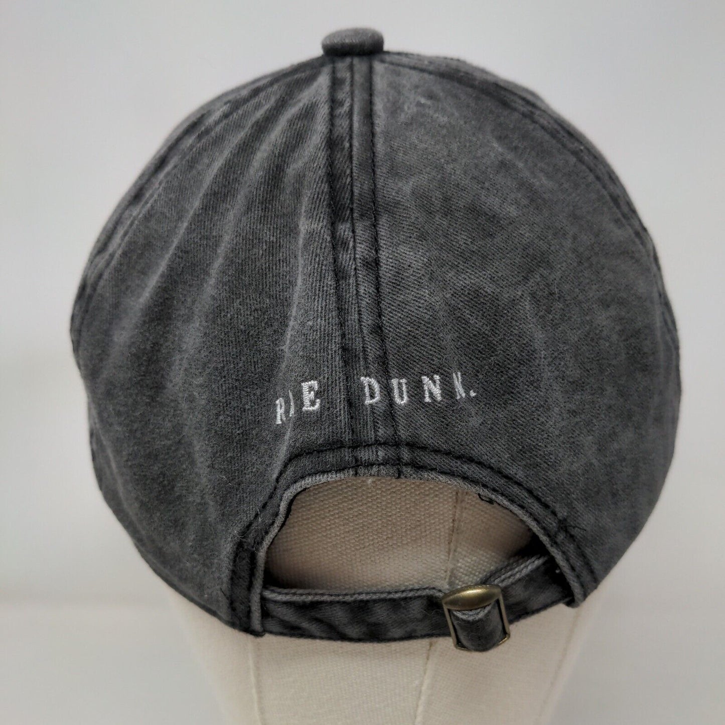 Thankful Slideback Hat Gray OSFM Embroidered Adjustable 6 Panel Rae Dunn