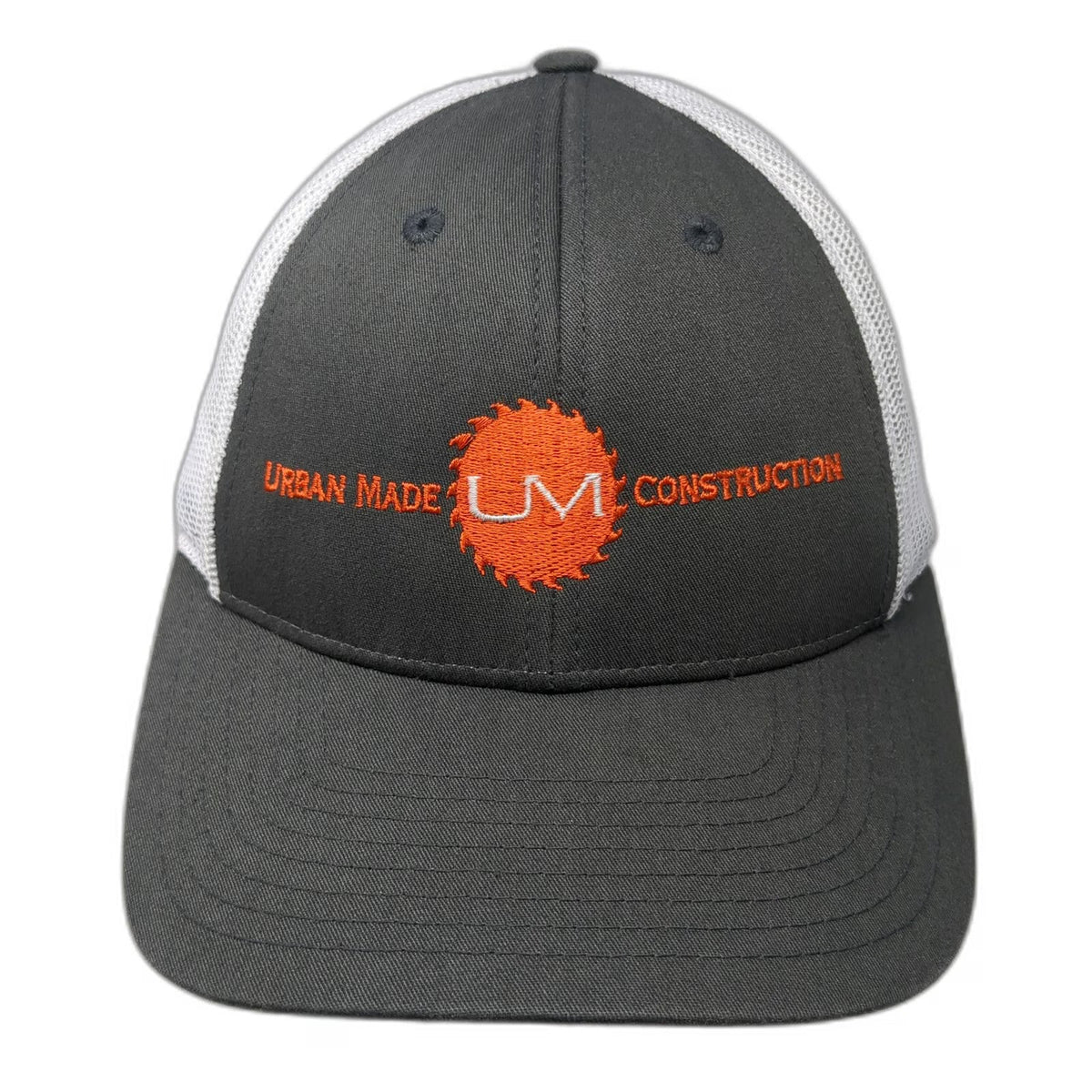 Richardson Trucker Hat Gray S Urban Made Construction Saw Blade Mesh Snapback