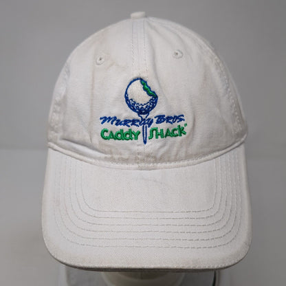 Murray Bros. Caddyshack Slideback Hat White One Size Solid Adjustable