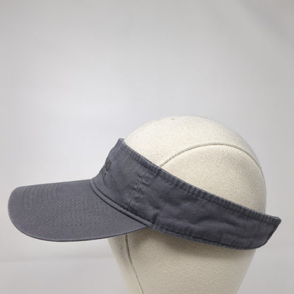 Idaho Vandals Strapback Hat Gray OSFA Sun Visor Hat Cap Graphic Logo