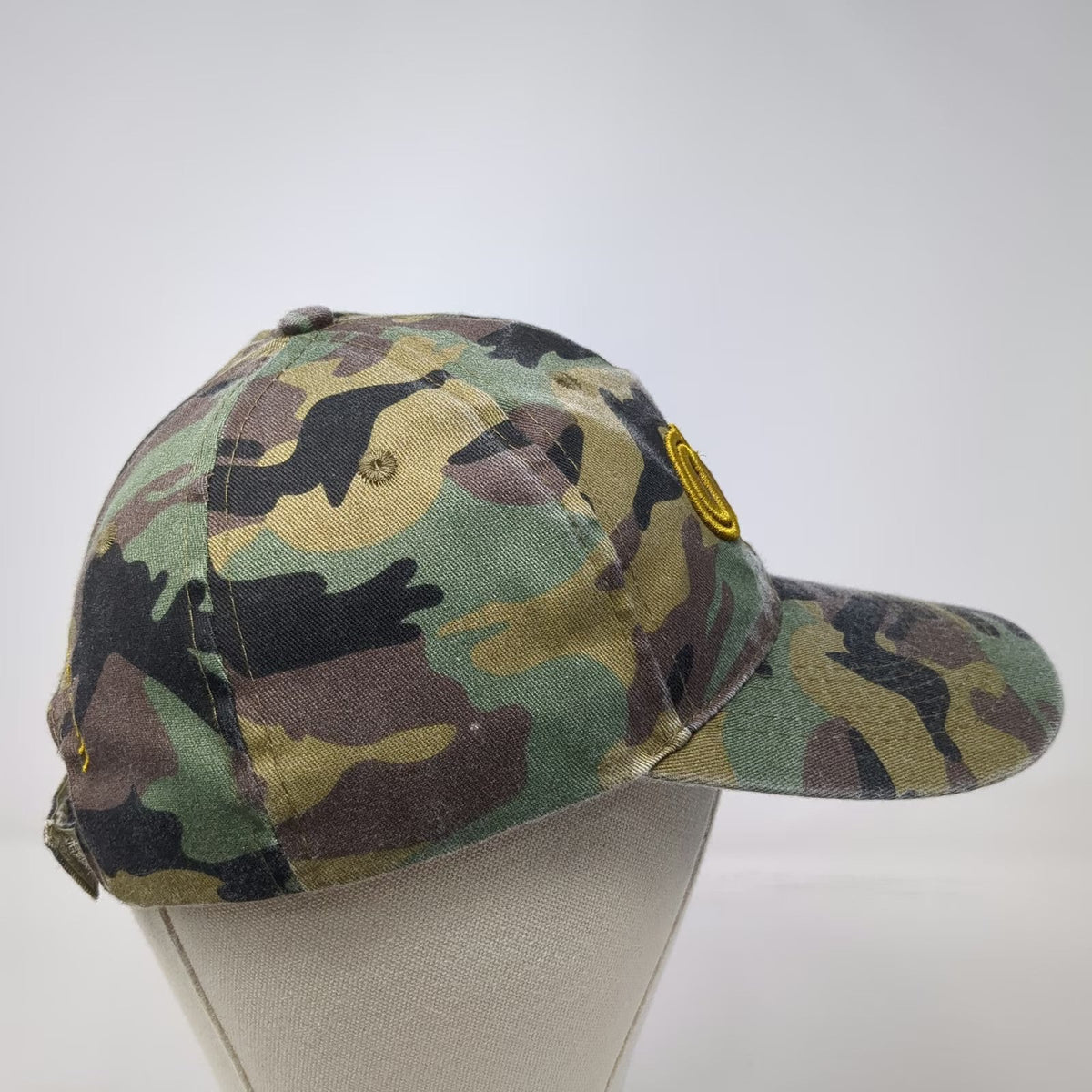 O'Reilly Auto Parts Baseball Cap Green Brown Black One Size Camo Strapback Hat