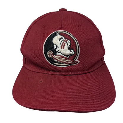 Florida State Seminoles Snapback Hat Red Embroidered Logo New Era 9Fifty NCAA