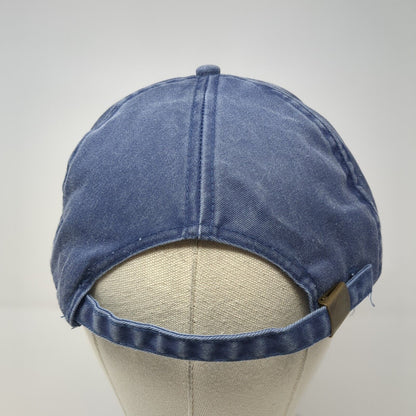 B1B Lancer Baseball Cap Blue One Size Adjustable Embroidered Denim 6 Panel