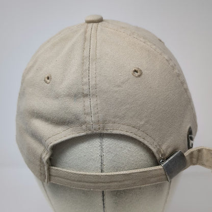 by elidan Baseball Cap Beige One Size Boston Est 1630 Embroidered Cotton Hat