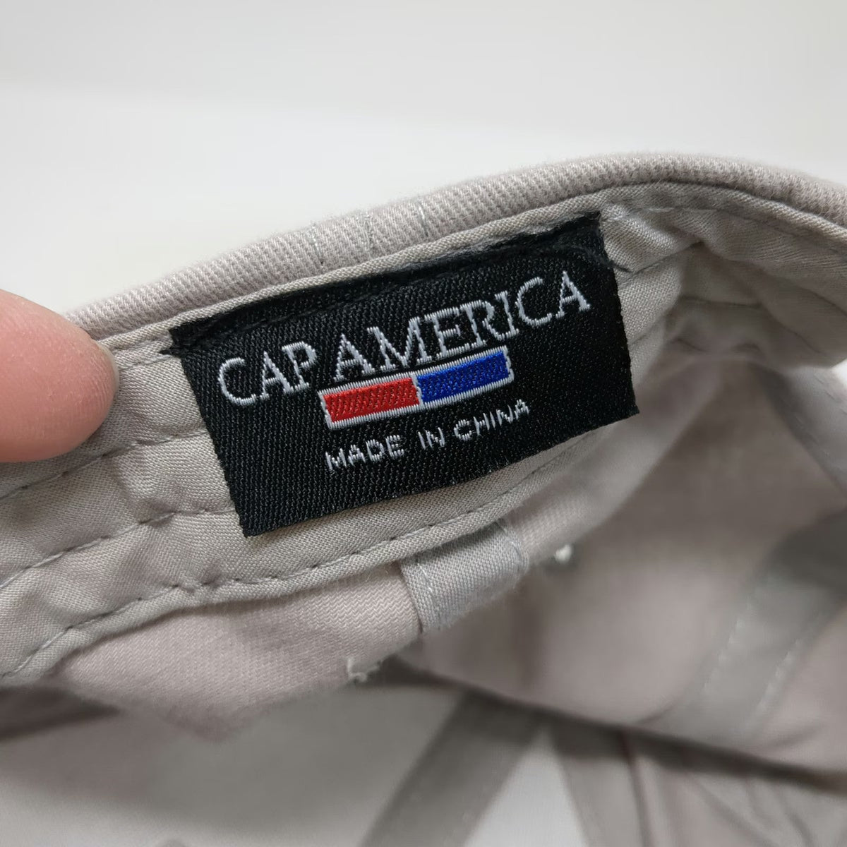 Cap America Baseball Cap Gray One Size RMHC Philadelphia Region Strapback Hat