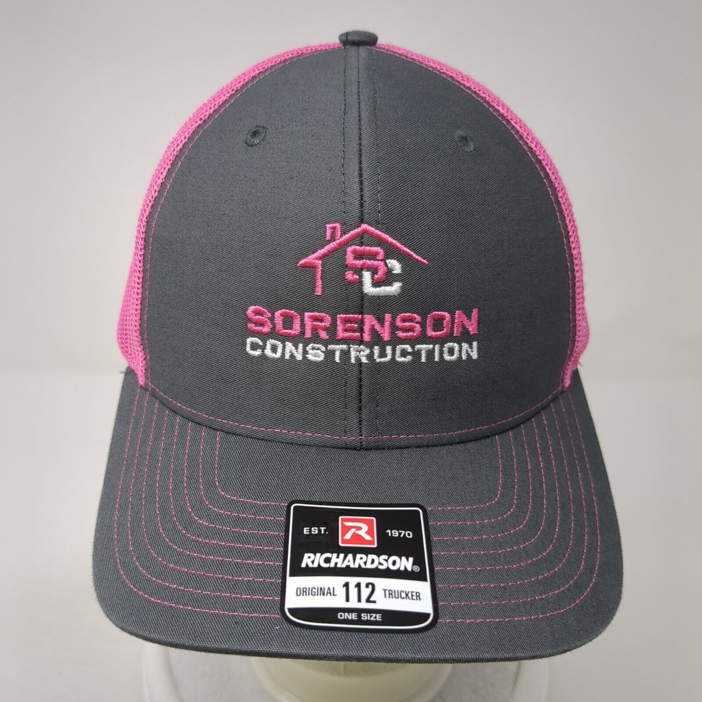 Sorenson Construction Snapback Trucker Hat Multicolor OS Adjustable Richardson