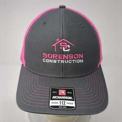 Sorenson Construction Snapback Trucker Hat Multicolor OS Adjustable Richardson