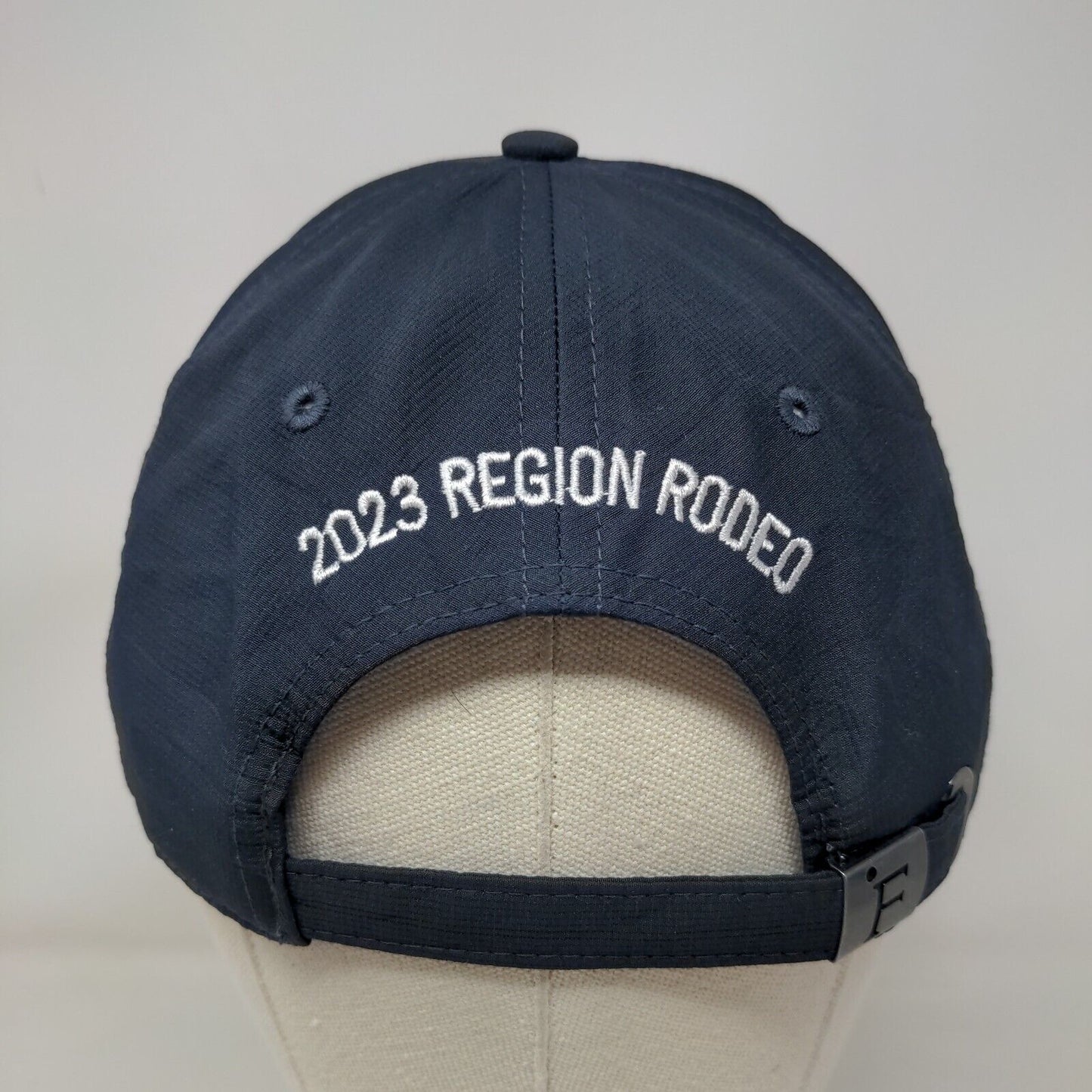 Lynchburg Cheetos 2023 Region Rodeo Slideback Hat Blue OSFM Embroidered