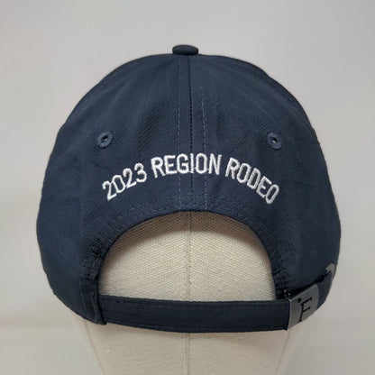 Lynchburg Cheetos 2023 Region Rodeo Slideback Hat Blue OSFM Embroidered