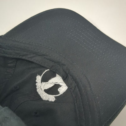 Black Baseball Cap One Size Paddleboard Idaho Embroidered Slideback Cotton Hat