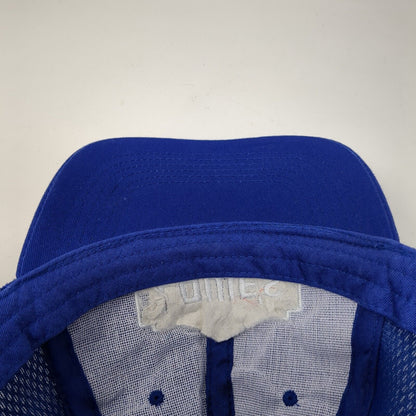 Lowe's Strapback Mesh Back Hat Blue One Size Adjustable Embroidered