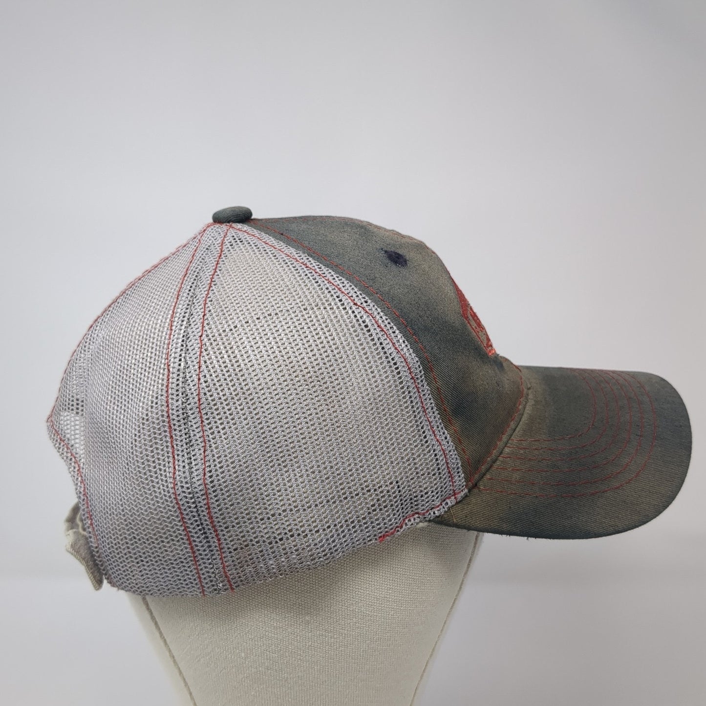 Cordova Cooler Trucker Hat Gray One Size Adjustable Mesh Back Embroidered